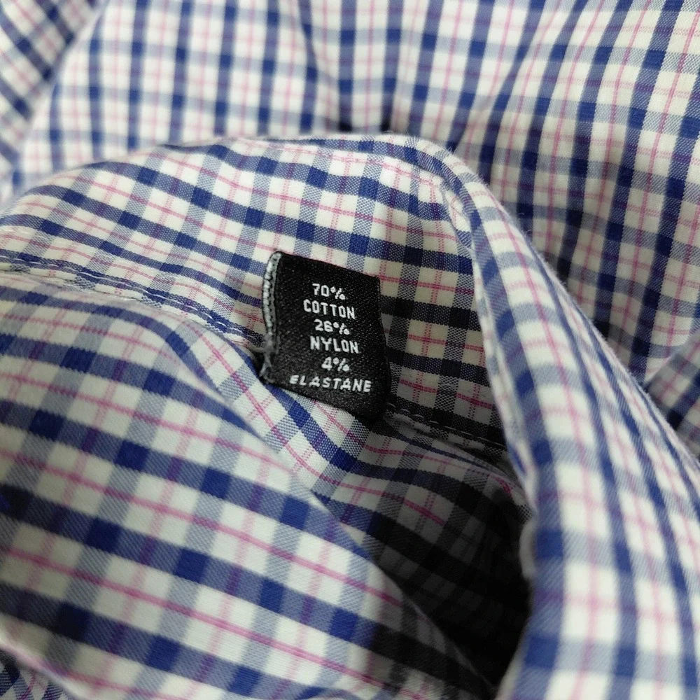 Lauren Ralph Lauren Black Label Mens Large Slim Fit Performance‎ Button Shirt